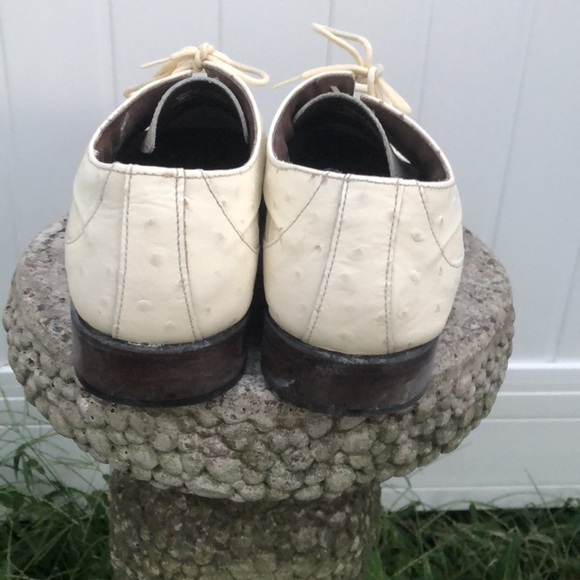 Stacy Adams Men’s Ivory Dress Up Shoes Size : 12M - Picture 9 of 13